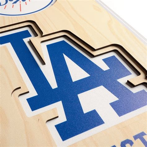 Stadiumviews Los Angeles Dodgers Youthefan Team Colors Floater Frame 32