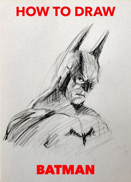 Batman Drawing In Pencil Easy