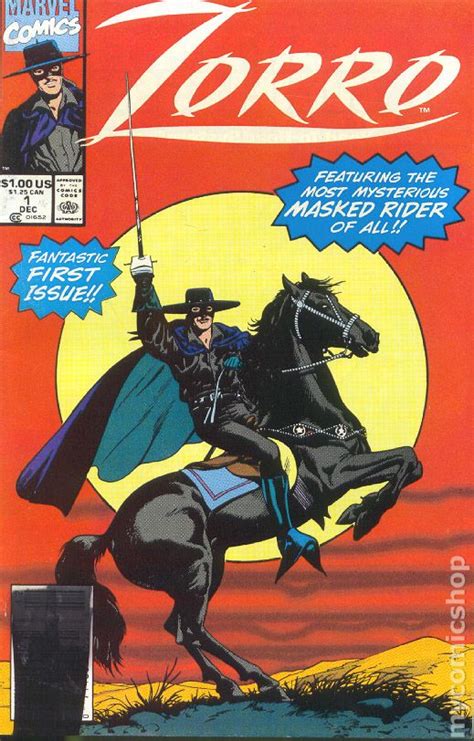 Zorro 1990 Marvel Comic Books