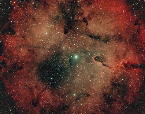 Ic 1396 Elephant Trunk Nebula Deep⋆sky Corner