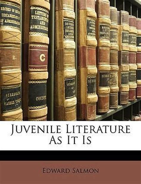 Juvenile Literature As It Is 9781146979160 Edward Salmon Boeken