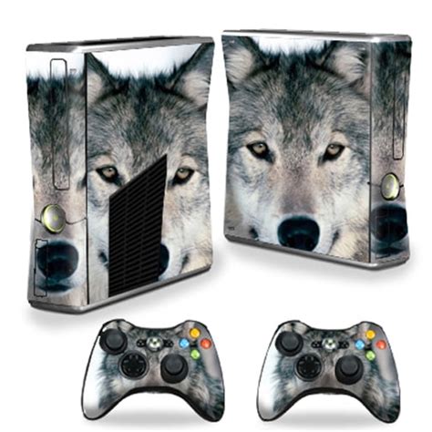 Skin Decal Wrap For X Box 360 Xbox 360 S Console Wolf