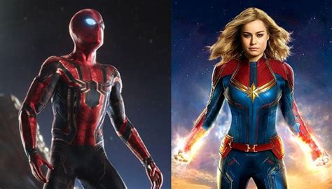 Spider Man To Have A Crush On Captain Marvel In Second Instalment