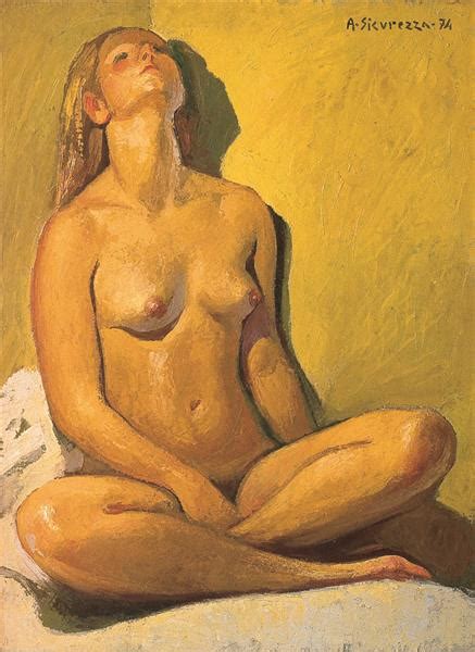 Nude Of A Woman 1974 Antonio Sicurezza WikiArt Org