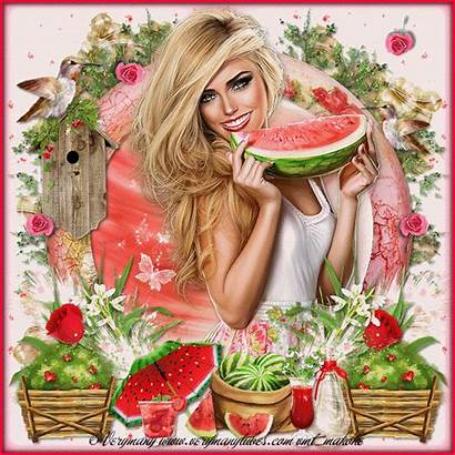 Watermelon Fantasy Artwork Painting