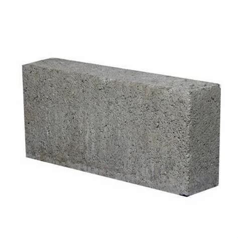 Solid Building Material 4 Inch Concrete Block For Partition Walls Rs
