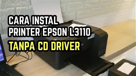 Cara Instal Printer Epson L Tanpa Cd Driver YouTube