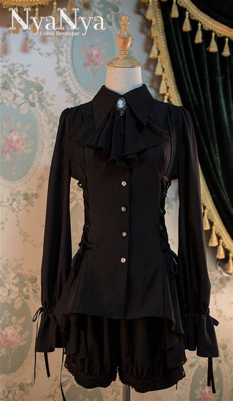 To Lenore Gothic Lolita Long Sleeves Blouse5399