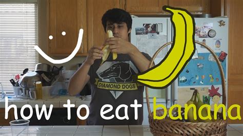 How To Eat Banana Youtube
