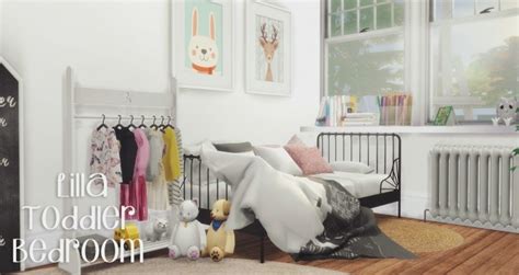 Lilla Toddler Bedroom At Pyszny Design Sims 4 Updates