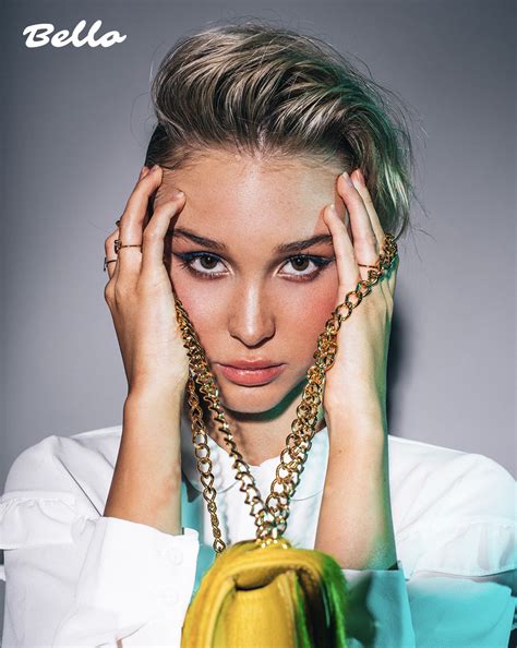 People born in the year of the dragon are energetic and excitable. Isabel May - BELLO Mag