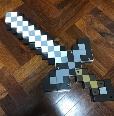 Minecraft Transforming Sword Pickaxe Hobbies And Toys Toys And Games On