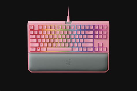 Razer Blackwidow Te Chroma V Quartz Pink Gaming Keyboard