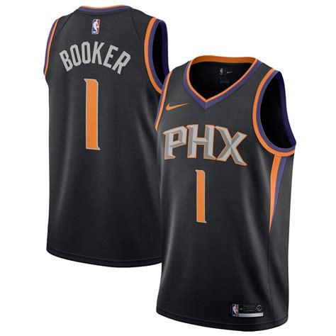 Men S Phoenix Suns Devin Booker Black Swingman Jersey Statement Edition In 2020 Phoenix Suns