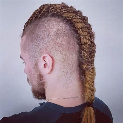 Viking Mohawk Braid Viking Hair Viking Haircut Mens Braids Hairstyles