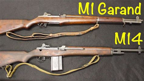 M1 Garand Vs M14 M1a Youtube