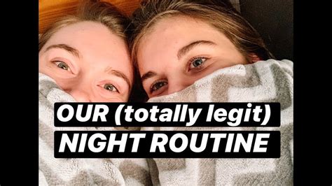 Our Night Routine— Sister Vlog 3 Youtube