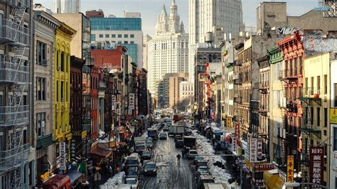 New York City Street Hd Wallpaper Pixelstalknet
