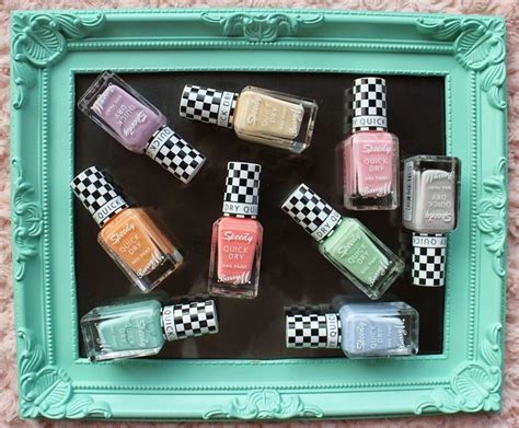 Barrym Speedy Quick Dry Nail Paint Polish Collection Spring Summer 2015