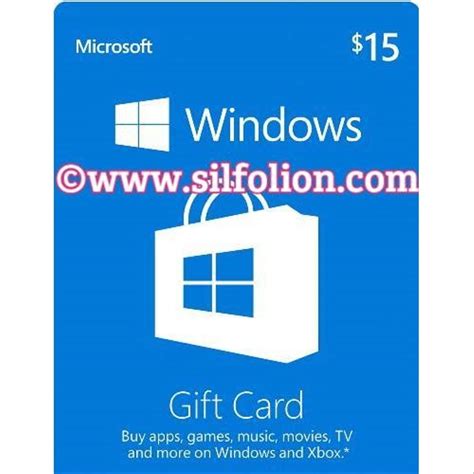 With over 100,000 apps to choose from there's something for everyone. Jual Microsoft Windows Store Gift Card 15 di lapak silfolion silfolion