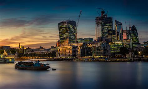 Skyline Of London Hdri Of 3 Images Combined With Luminosi Mathias