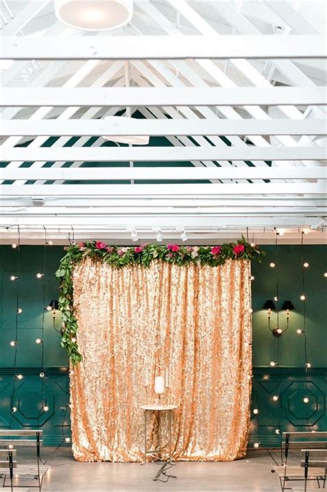 These Indoor Ceremony Backdrops Will Make You Pray For Rain Weddingwire