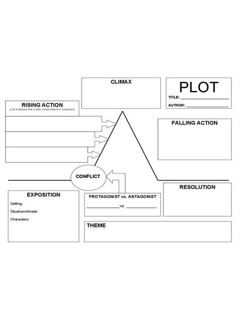 Plot Diagram Template 4 Free Templates In Pdf Word Excel Download