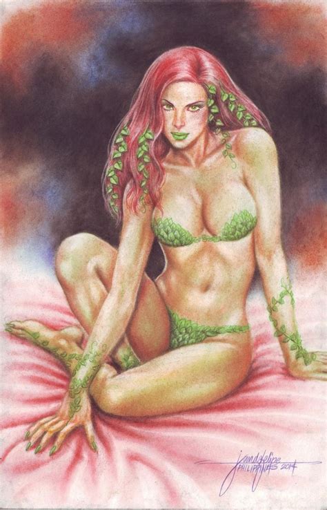Poison Ivy 4a Original By Jd Felipe By Vmiferrari On Deviantart
