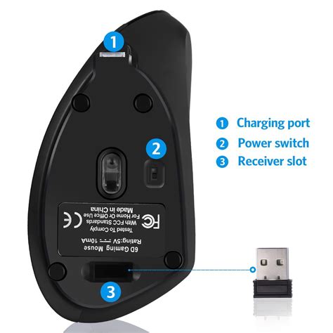Amir Wireless Vertical Mouse Busy Life Easy Shop