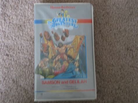 Hanna Barbera The Greatest Adventures Samson And Delilah Vhs 1987