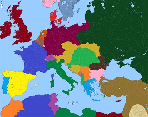 Europe 1914 Map Language Map Europe Map
