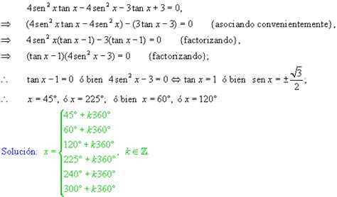 Ecuaciones Trigonometricas