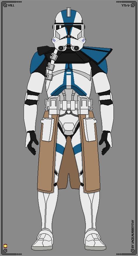 501st Legion Commander Vill By Jackaubreysw Star Wars Characters