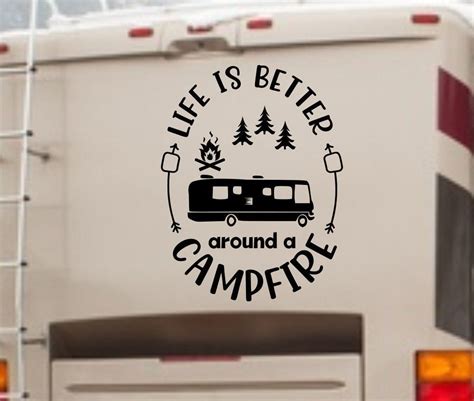 Camper Decal Vinyl Decal Rv Decal Camper Decor Personalized Decal