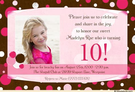 Nice Free Template Th Birthday Party Invitation Wording Birthday Party Invitation Wording