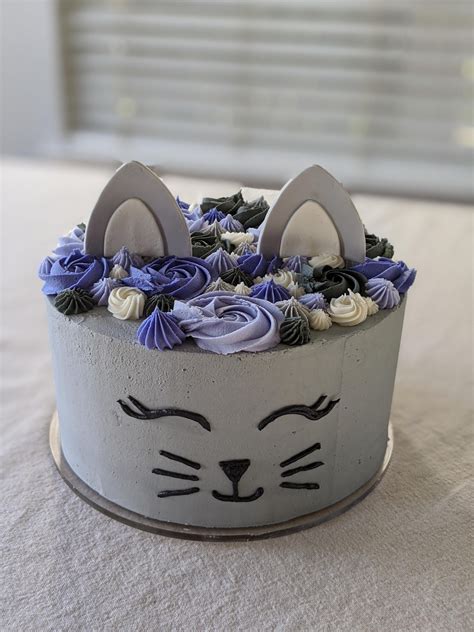 Custom cake design your own cake cat birthday cake pet gift meatloafskitchen 5 out of 5 stars (3,867) sale price $12.60 $ 12.60 $ 14.00. Birthday cake for a cat lover ! - Daily Dose of Baking ...