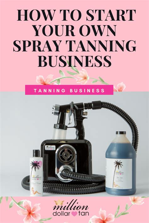how to start your own spray tan business artofit