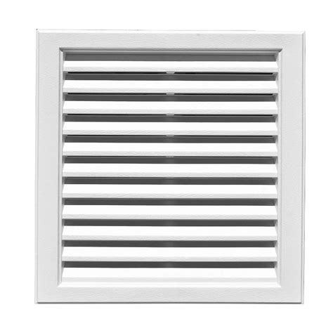 Novik 12 Inch X 12 Inch Square Gable Vent The Home Depot Canada