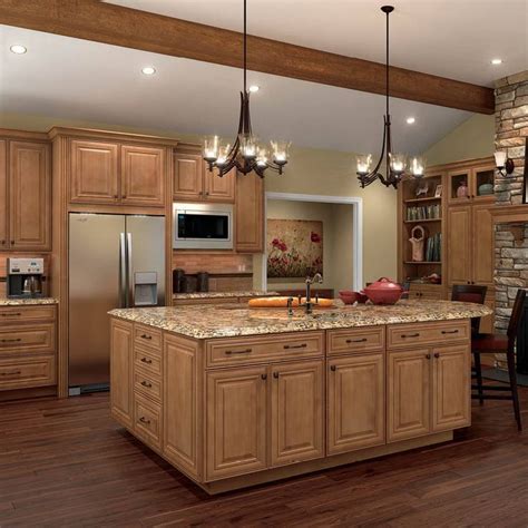 Shop maple cabinets and other maple case pieces and storage cabinets from the world's best dealers at 1stdibs. Image result for maple kitchen cabinets with dark wood ...