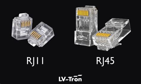 Rj45 Vs Rj11 Decoding The Mystery Of The Fast Connections Lv Tron