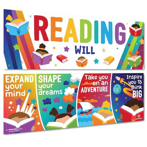 Reading Will Banner Pack Classroom Decorations School Themes