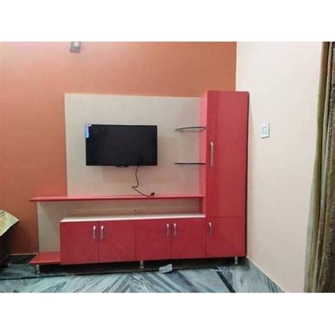 Brown Wall Mounted Wooden Lcd Tv Cabinet For Home At Rs 600square
