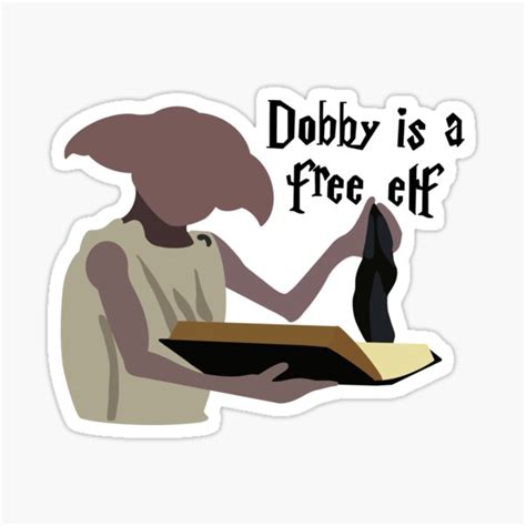 Free Dobby Stickers Redbubble