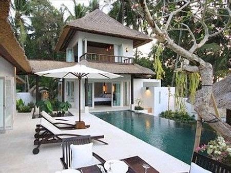 Gambar tentang Inspirasi Desain Rumah Ala Villa Bali Yang Nyaman Dan Asri