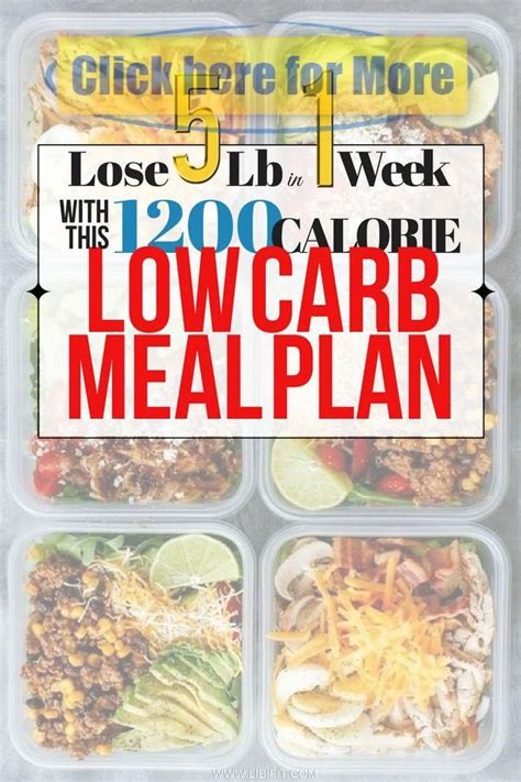 Lose 5 Pounds In 1 Week With This 1200 Calorie Low Carb Diet Cooking