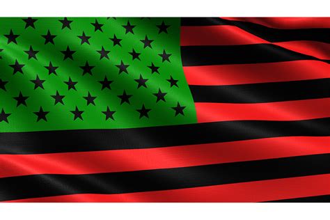 African American Flag Graphic By Bourjart20 · Creative Fabrica