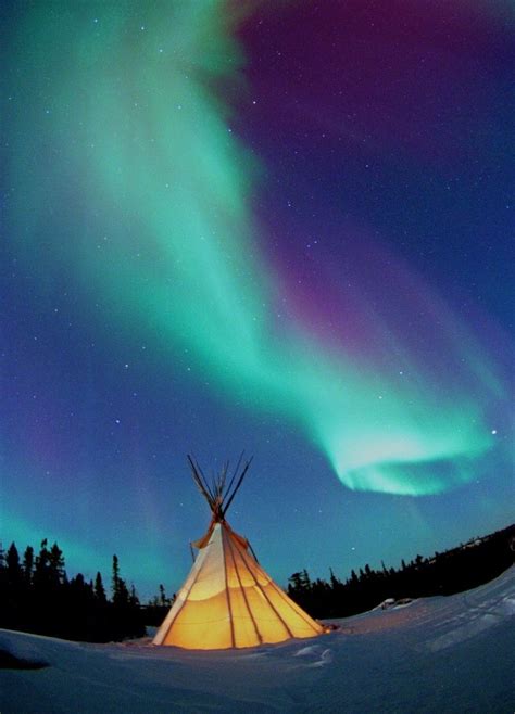 Canada You Can Watch The Northern Lights In Comfort Not The Cold In