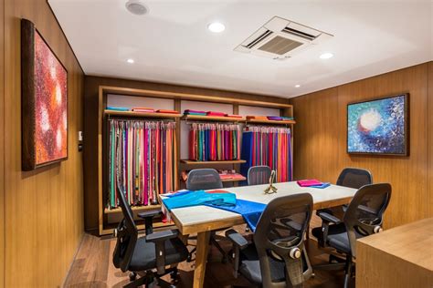 Simple And Contextual Textile Office Design Sharan Architecture