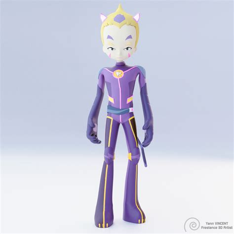 artstation code lyoko odd della robbia