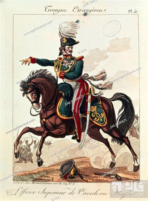 Militaria Russia 19th Century Uniforms Of The Russian Army Cavalry